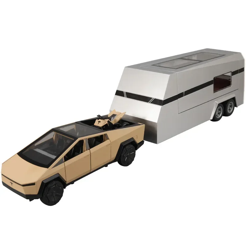 1:24 Legering Geluid en licht Power Automodel Kinderspeelgoedjongen Cadeaucollectie Ornament