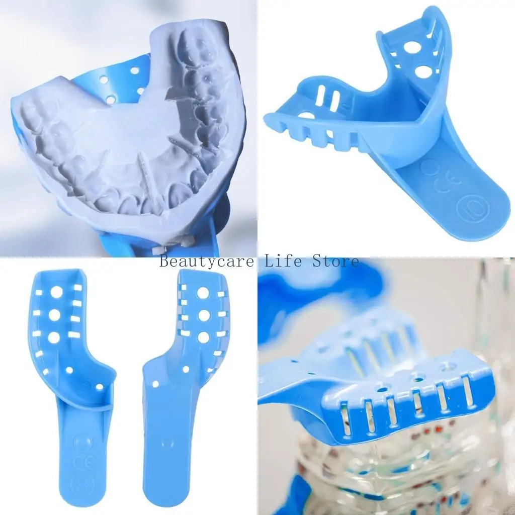 652C Convenient Dental for Impression Tray 10pcs Dentist Supplies Disposable Teeth Ho