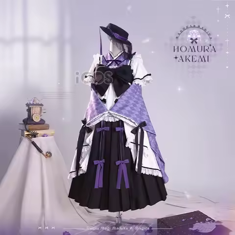 Kaname Madoka Cosplay Dress Costume Anime Puella Magi Madoka Magica Women Role Play Clothing Halloween Suit 2024 NEW Pre-sale