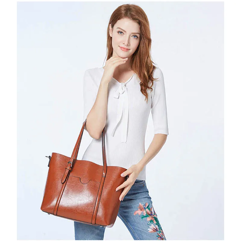 Bolsos cruzados de mensajero de gran capacidad Retro Unisex de cuero Artificial, bolsos de hombro con letras, bolso de mano para mujer