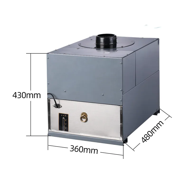Patented Stainless Steel BBQ Grill Smokeless Purifier Replace Exhaust Pipe for Hot Pot Restaurant Use Filtration Smoking