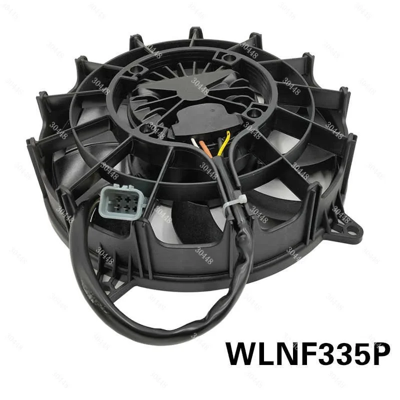 Bus Air Conditioner Electronic Fan Water Tank Cooling Fan New Energy Electric Air Conditioner Condenser Fan