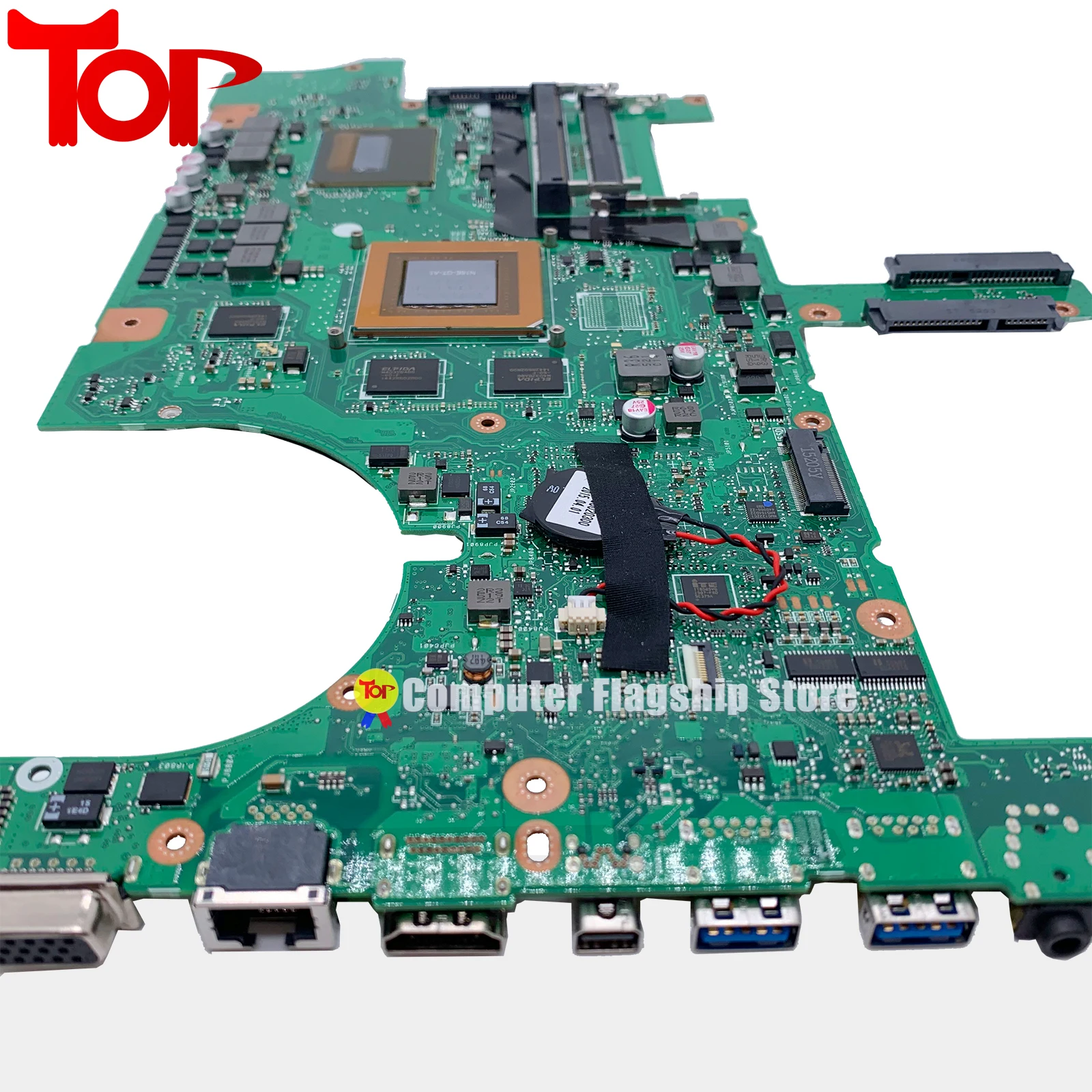 KEFU G751JY Laptop Motherboard For ASUS ROG G751 G751LT G751JL G751J Mainboard I7-4TH GEN CPU GTX980M GTX970 GTX965 100% Working