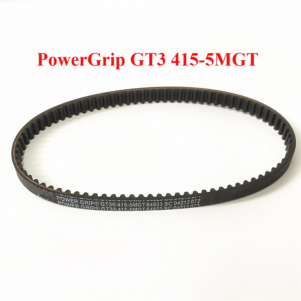 PowerGrip GT3 415-5MGT Neoprene 5mm Pitch 83 Teeth Timing Belt 3D Printer Tools Motorcycle E-bike Mid-mounted Spindle Drive Belt