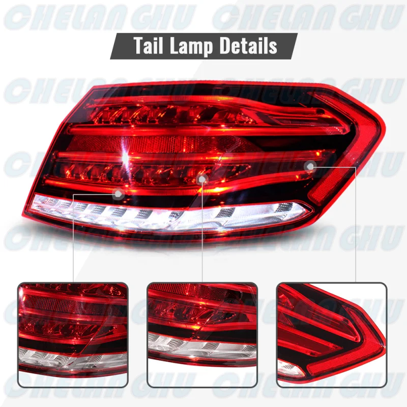 For Benz W212 E200 E250 E300 E350 E400 2014 2015 US Version Right Outer Side LED Tail Light Rear Lamp Brake Light Car accessorie