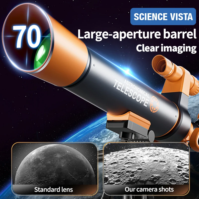 

Telescope for Children's Science STEM Teaching Set Kids Telescope 6mm-20mm Sensory Aids Learning Education Boy 3 Year Gifts