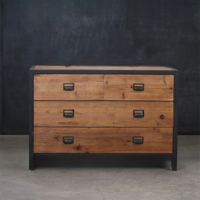 

American rural retro cabinets, solid wood old chest cabinets, living room decorative cabinets for storage