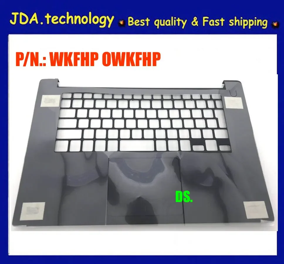 MEIARROW          New/orig palmrest topcase For Dell XPS 15 XPS15 9550 UK keyboard Bezel Upper cover 0WKFHP WKFHP,Touchpad