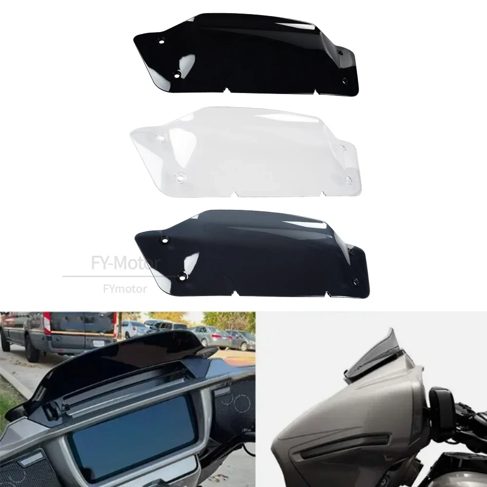 

Motorcycle 7" Windshield Extension Spoiler Windscreen For CVO Street Glide FLHXSE 2023 2024 Street Glide FLHX/I model 2024 later