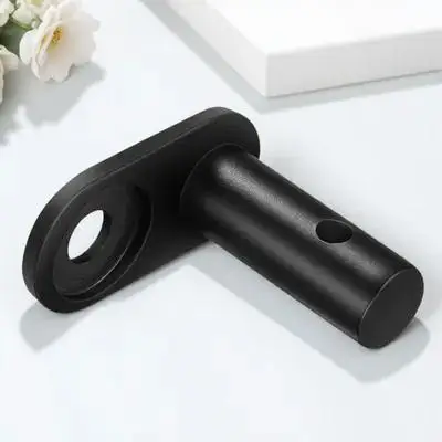 Premium Heavy-Duty Bike Trailer Coupler Hitch Connector for Child Trailers Quick-Install Steel Adapter Black