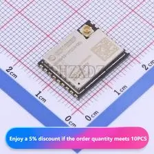100% Original ESP32-C3-WROOM-02U-N4 WiFi Module With Low-power Technology ESP32 C3 WROOM 02U N4