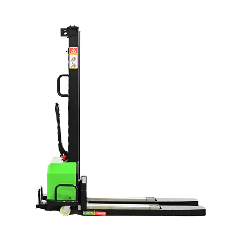 Low Price New Semi Electric Stacker Forklift 500kg 700kg 1.3m 1.5m Self-Loading Stacker Electric Forklifts