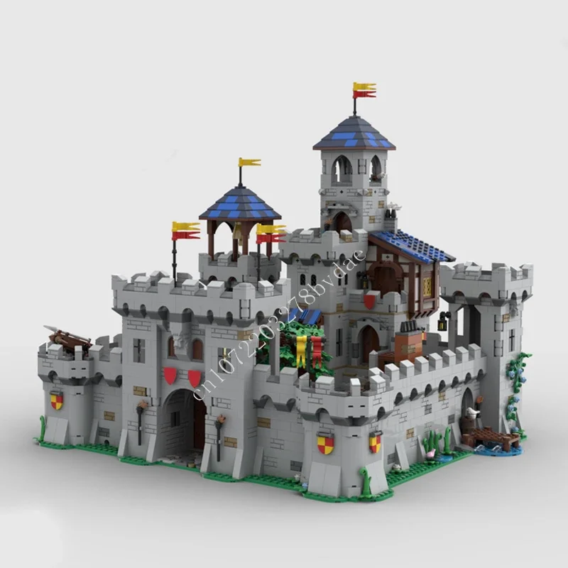 4039PCS MOC Medieval Castle Building Block Model Lionbrick Modular Castle Technical Brick DIY Assembly ToyFor Child Holiday Gift