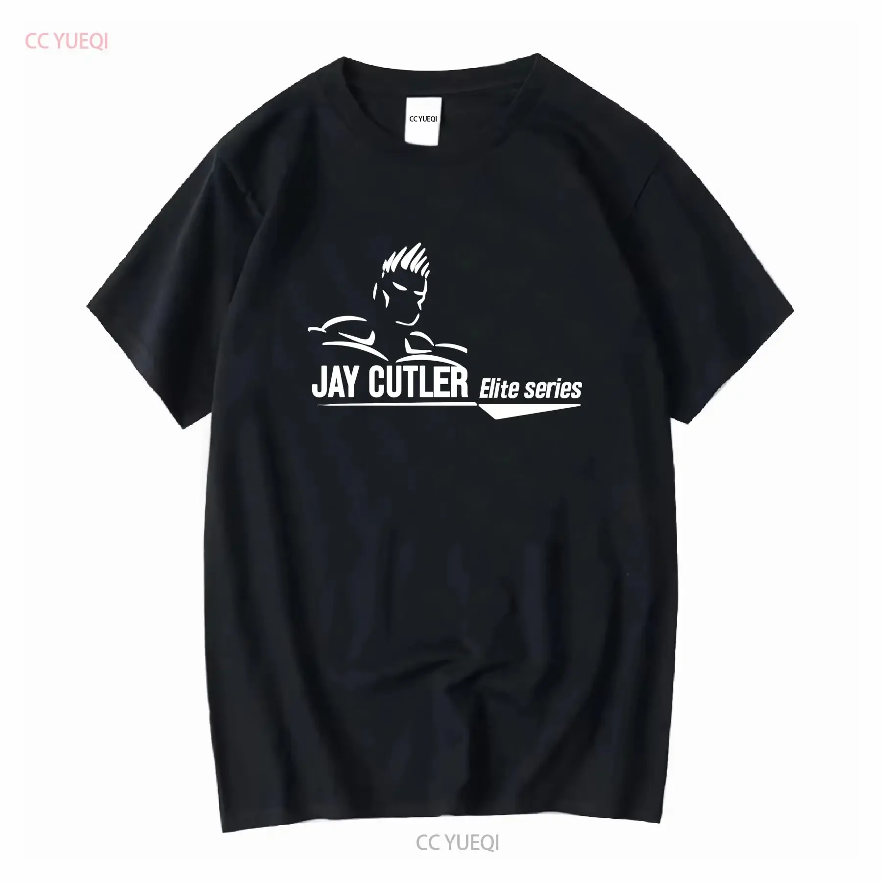 T-Shirt Bodybuilding Fitness Palestra' Jay Cutler Elite Series' mit langen oder kurzen Ärmeln, Vintage-Stil, gewaschen, stilvolle Grafik, vielseitig einsetzbar