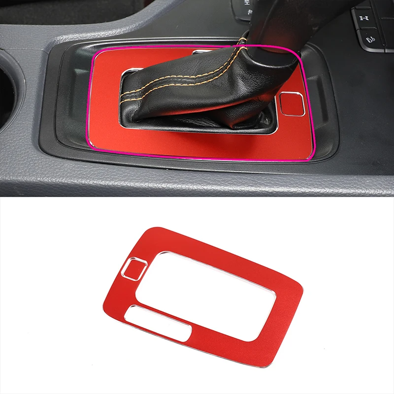 

Car Gear Sticker Gear Shift Panel Trim Cover Gear Anti Scratch Plate Car Accessories For Ford Everest Ranger T6 2015-2018 LHD