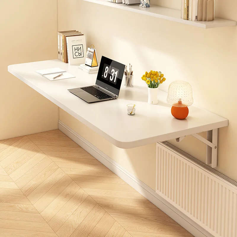 #Foldable desk, wall, wall, wall-mounted folding table, wall-mounted study table, balcony against the wall, hanging wall table