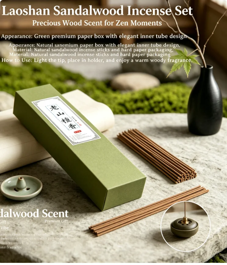 Home Fragrance Set Gift - Conjunto de Presente de Incenso de