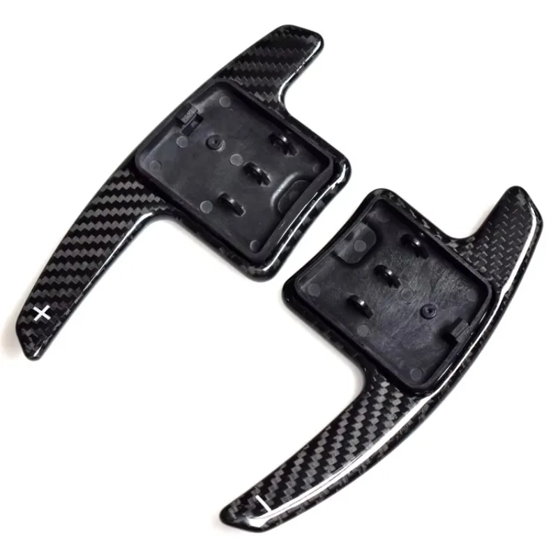 Carbon Fiber Paddle Shifter Extender Replace for Ford Mustang 2015-2022 Steering Wheel Shifting Paddle