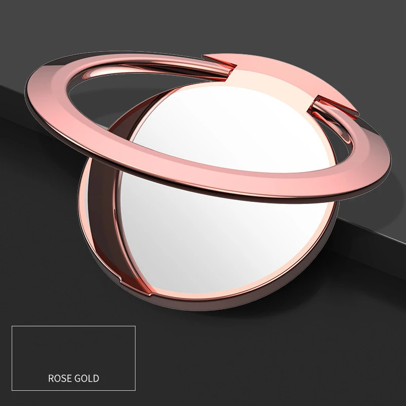 العالمي الفاخرة تدور حامل هاتف قابل للدوران 360 درجة للتدوير المغناطيسي حامل هاتف السيارة ملصق الوسادة جبل للهاتف المحمول #5