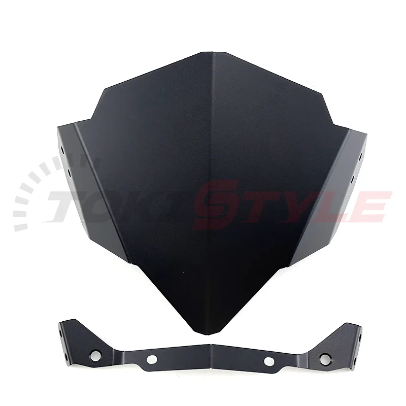 Fits For YAMAHA MT-03 MT03 MT 03 MT25 MT 25 MT-25 2015 2016 2017- 2019 Motorcycle Windscreen Windshield High Strength Aluminum