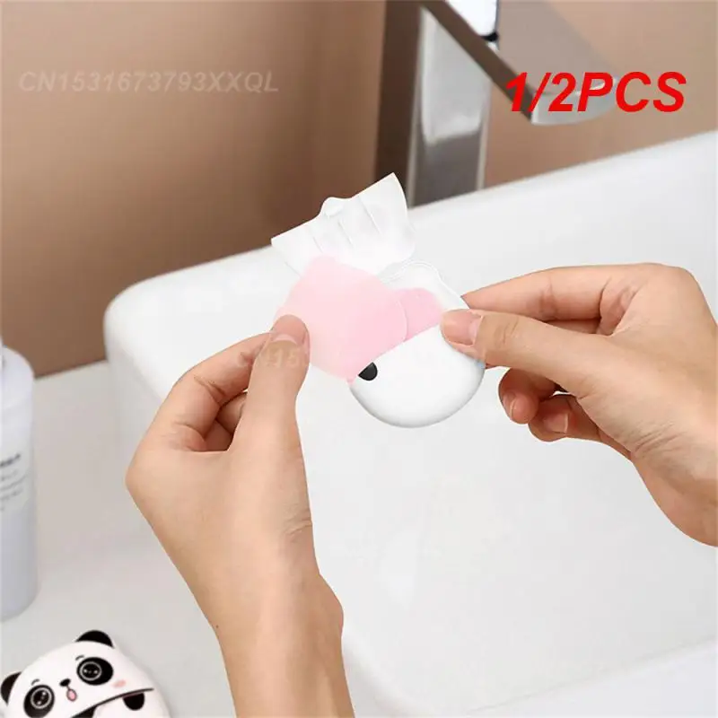 1/2PCS Travel Soap Soluble In Water Multiple Bubbles Multiple Fragrance Types Easy To Use