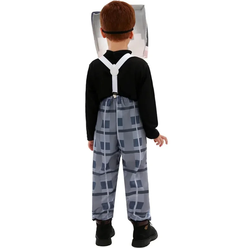 Child Game Creeper Animal horse Character Suit Diamond Armor Steve Cosplay Costumes Kids Halloween Carnival Party Costume with