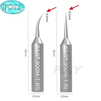 0.1mm Ultra Thin Soldering Iron Tips 900M-T-BI/BS Solder Joint Long Life High-speed Heat Transfer Solder Iron Sting