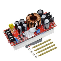 DC 1800W 40A 1500W 30A 1200W 20A Voltage Step Up Converter Boost Power Supply Module 10-60V To 12-90V Adjustable Voltage Charger