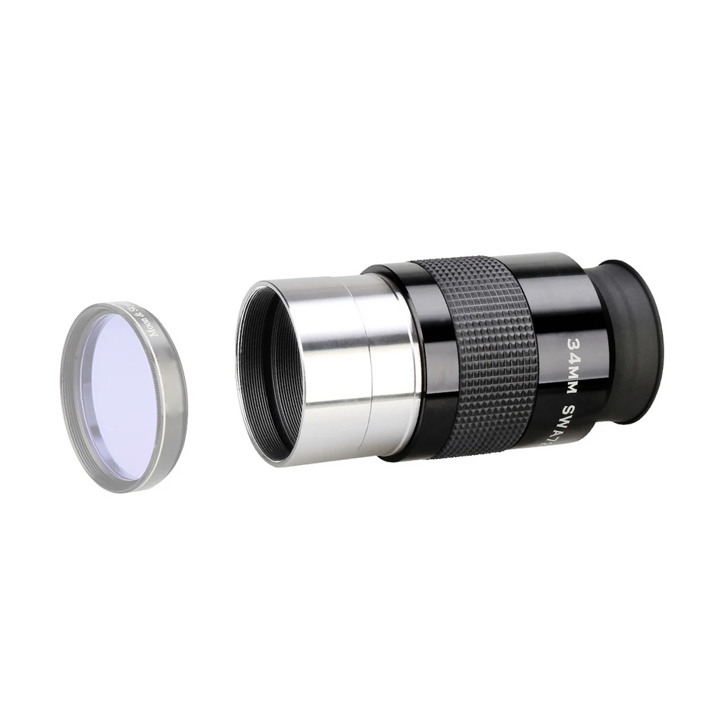 SV136 34mm 2 inch Telescope Eyepiece Fully Multi-Coated Optical Lens Astronomy Observation Stargazing Deep Space Planet Viewing