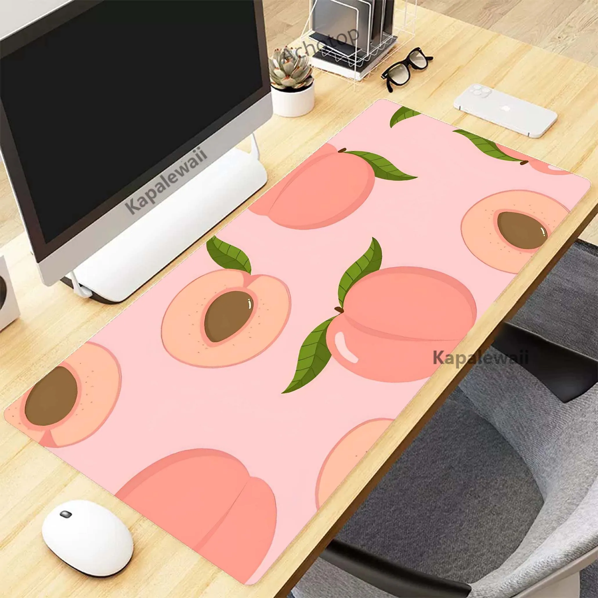 Colorful Fruit Kawaii It's Pleasant Large Mousepad Mouse Pad Gamer Mouse Mat Gaming Accessories Keyboard Pads Speed Desk Mat