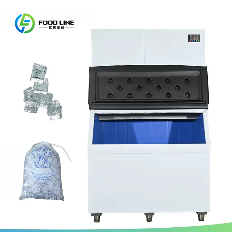 High Capacity Commercial Ice Maker Making Machine Block Ice Machine Automatic Ice Cube Machine
