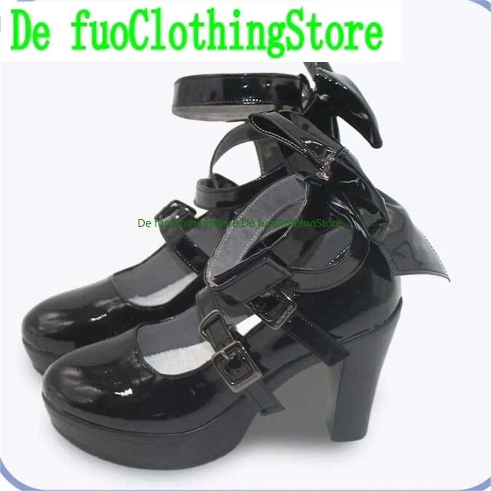 J Kufuutei Raden lr أحذية كوسبلاي أحذية لعبة أنيمي الهالوين عيد الميلاد Defu متجر أحذية الملابس #5