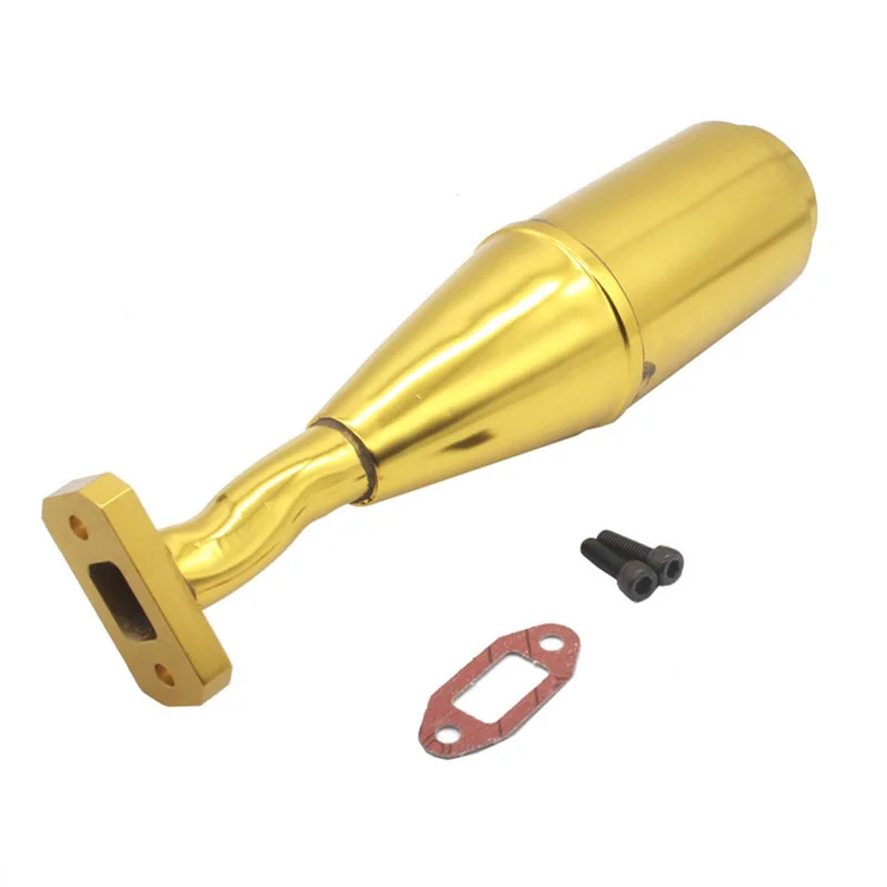 BEDW-voor 1/5 simulatiemodel auto, auto, terreinwagen, BAJA 5B vijfgats raket, dubbele uitlaatpijp 15005