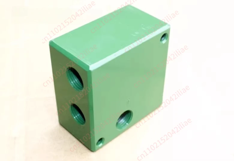 Hydraulic station 03 oil circuit block oil separator cover plate installation valve block 03-1W/2W/3W