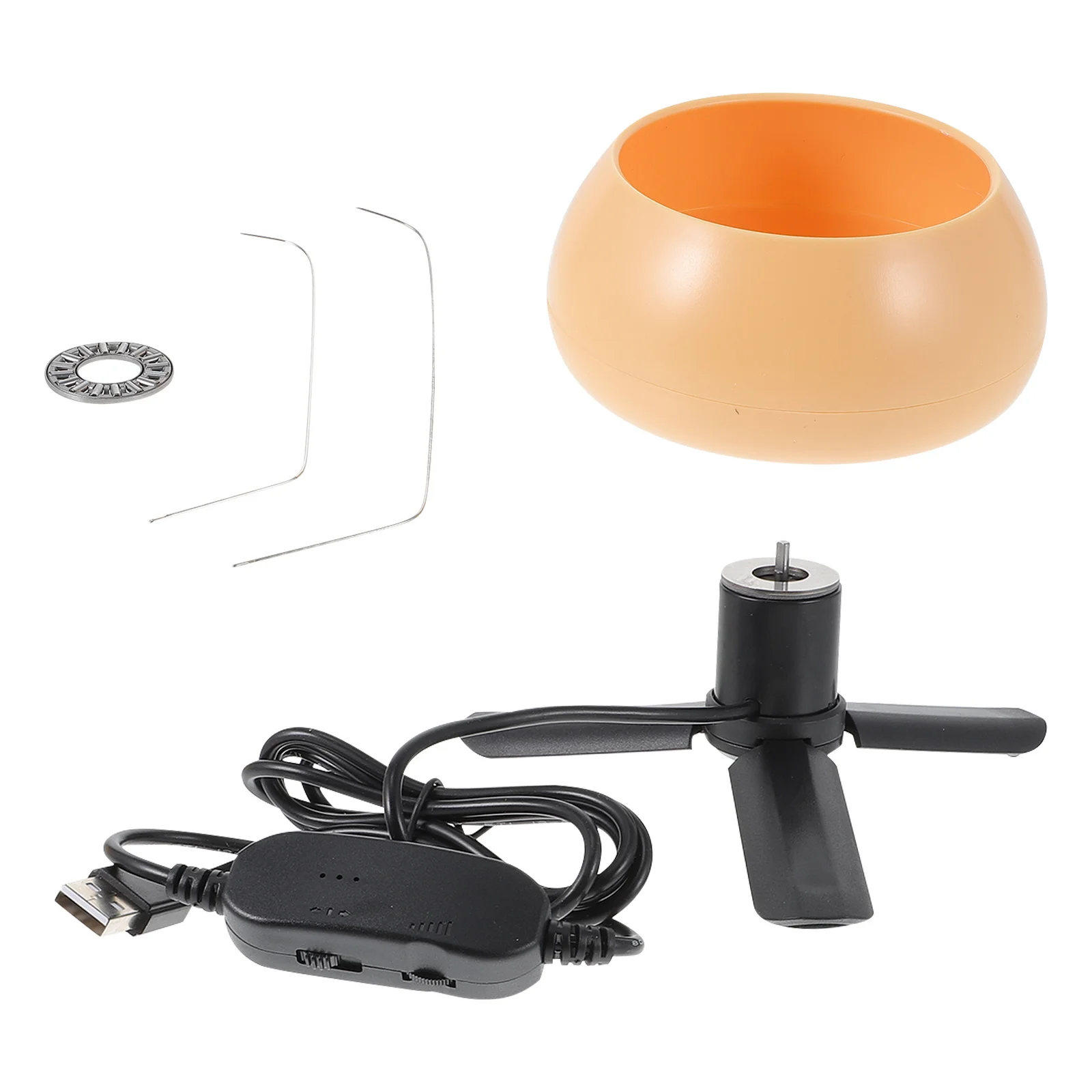 1 conjunto diy grânulo artesanato girador tigela usb elétrica máquina de miçangas conveniente ferramenta de carregamento para projetos de fabricação de jóias