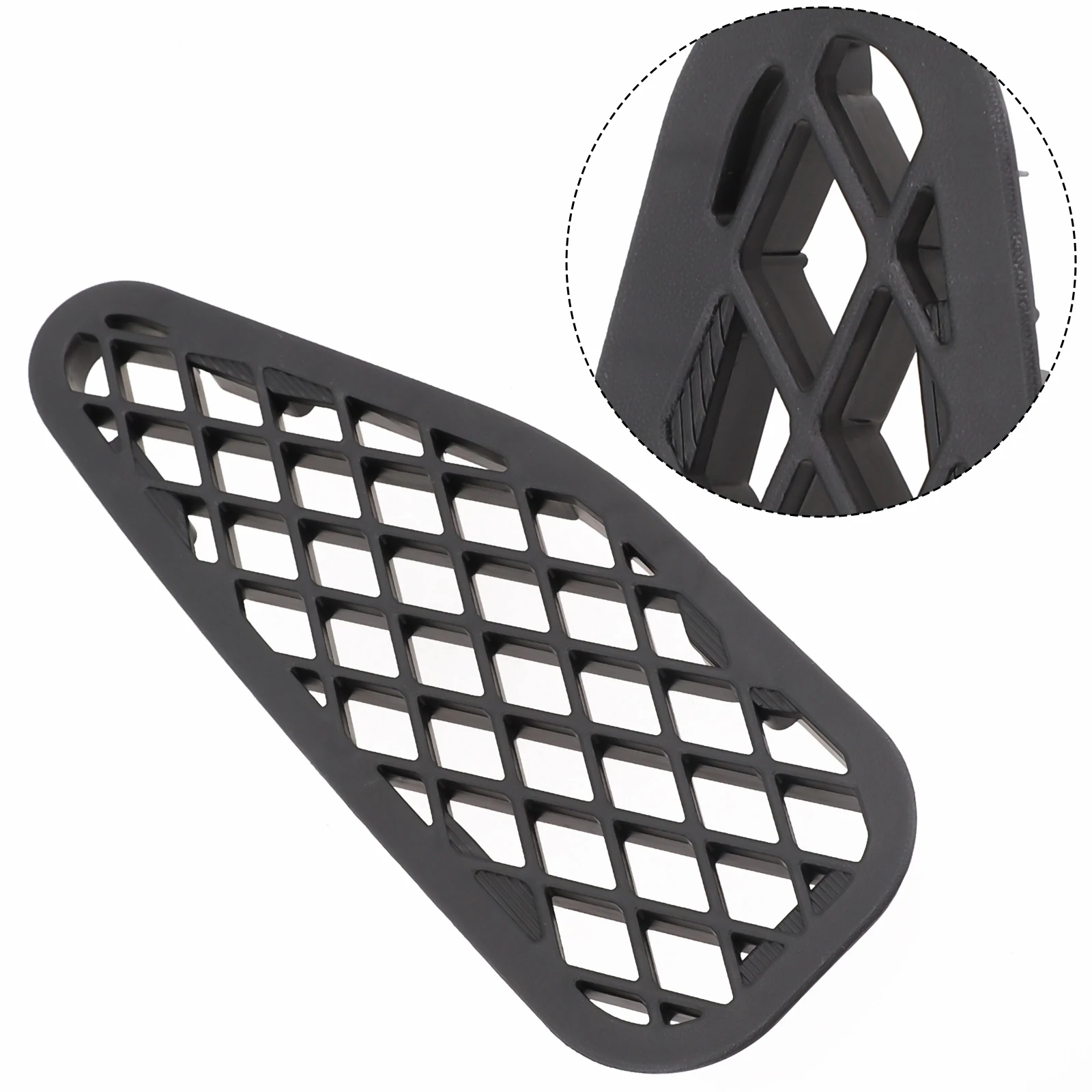 Left Heater Duct Hole Cover Air Cowl Grille 55796-35010 For Toyota For FJ For Cruiser 2007-2014 Plastic Exterior Mouldings Trim