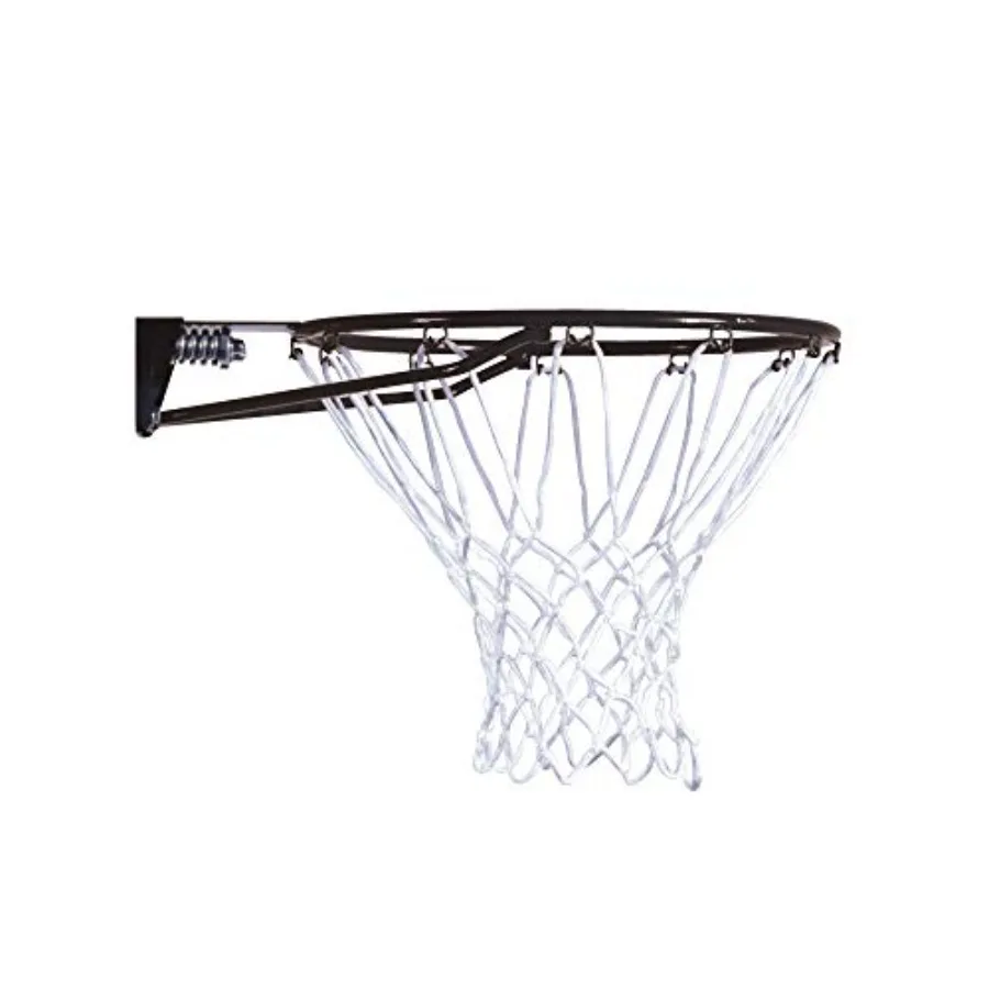 

Slam-It Basketball Rim for indoor courts, steel construction, black, heavy-duty breakaway design