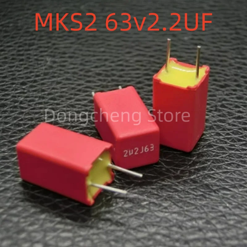 

5PCS/20PCS/50PCS 100％ New Original WIMA MKS2 2.2UF 2U2 63V 63v2.2UF 5% foil film capacitor 2200nF 225 Foot distance 5MM