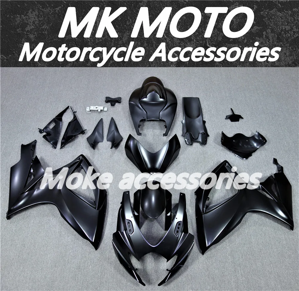 

Комплект обтекателей для мотоцикла, подходит для gsxr600/750 2006-2007, кузов высокого качества, Abs инъекция, Новый матовый черный