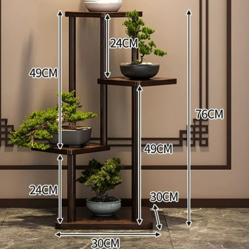 Bar Multiple Plant Stands Indoor Commercial Display Wood Plant Shelf Luxury Market Meble Ogrodowe Home Decoration Accessories