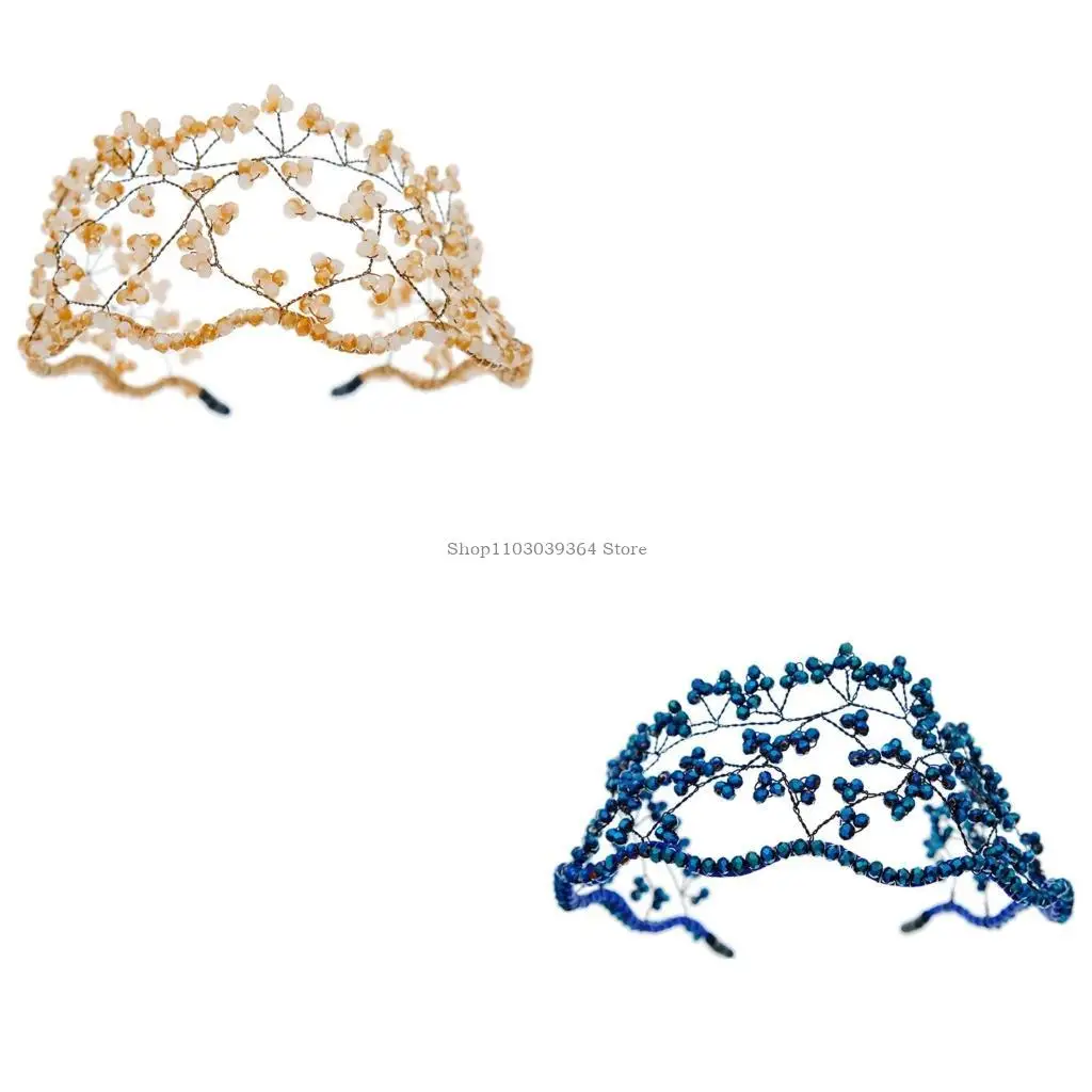 

Girl Casual Fashion Hair Hoop Eye-catching Braided Hair Headpiece Headwear