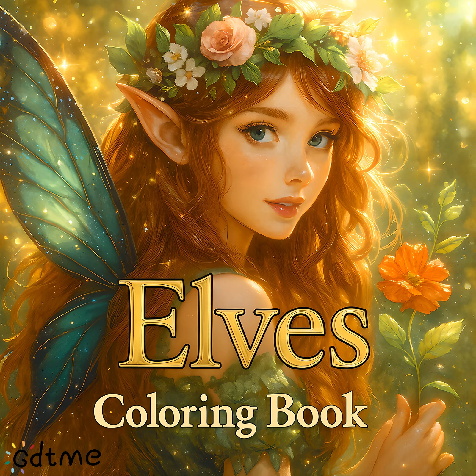 

Книга-раскраска «Эльфы», 24 страницы, подарок на день рождения, снятие стресса, убийство времени, граффити, рисование, книга для рисования ﻿