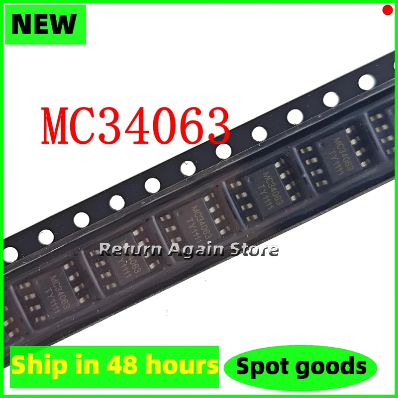 10PCS/LOT MC34063 SOP-8 NEW 34063