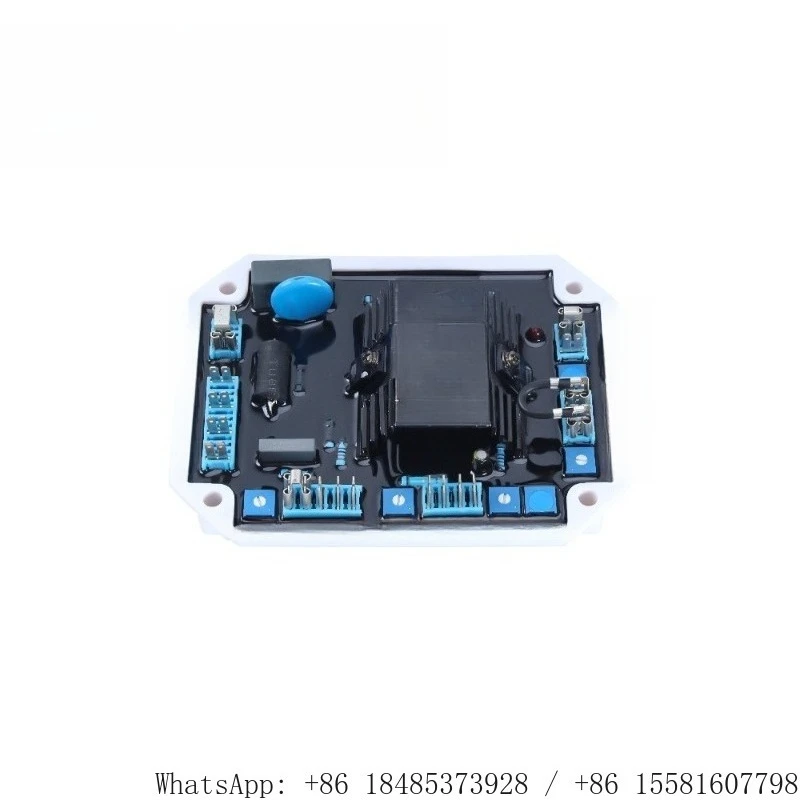 AS440 White Shell AVR Automatic Voltage Regulator Compatible With SX460 Generator Excitation Stabilizer Board