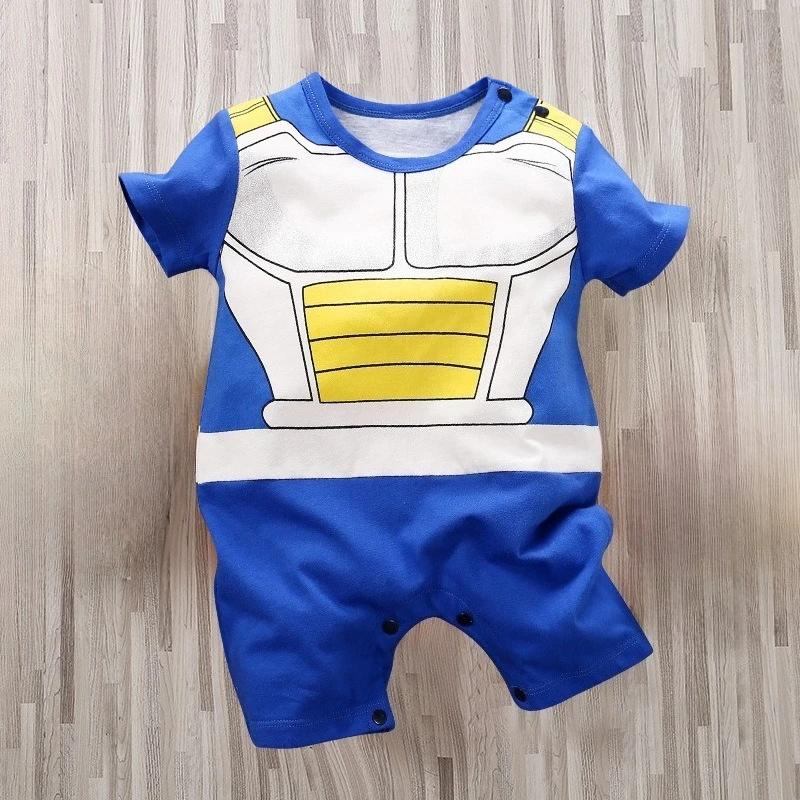 Летний детский комбинезон, хлопковая куртка с короткими рукавами, верхняя одежда с героями мультфильмов для мальчиков и девочек, удобный дышащий хлопковый альпинистский костюм