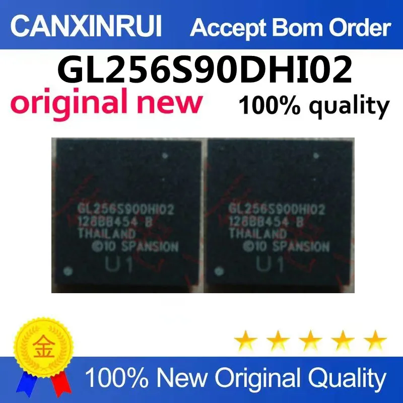 (5-100piezas)GL256S90DHI02 BGA Automotive Computer Board Common Fragile Chip Qualityurance Direct Purchase