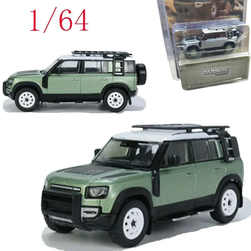 

‌Tarmac Works Diecast 1:64 Scale Land Rover Defender 110 Alloy Car Model Toys for Boys Gift