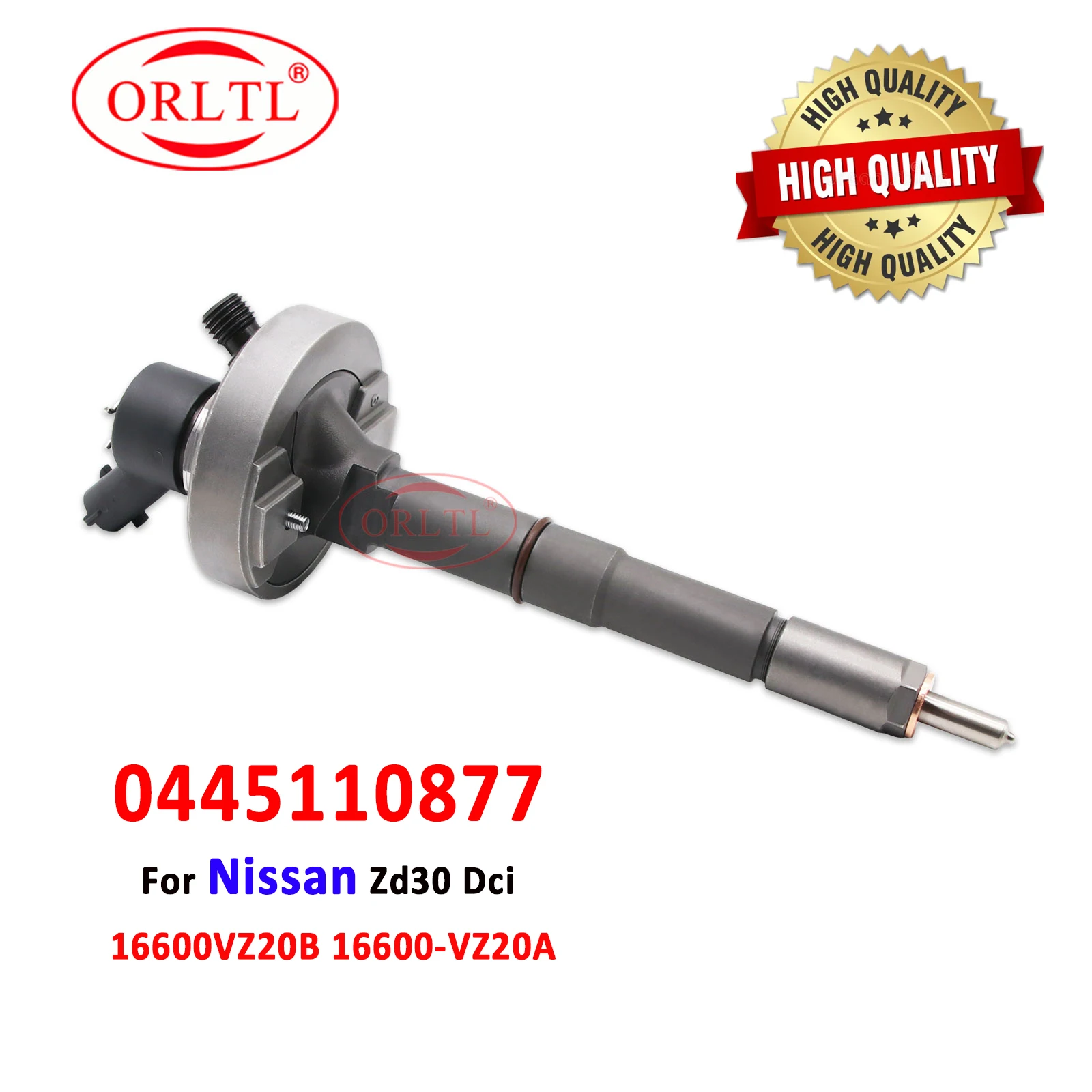 

ORLTL NEW 0445110877 16600VZ20B 16600-VZ20A Common Rail Injector 0 445 110 877 Diesel Fuel Injector Nozzle For NISSAN ZD30