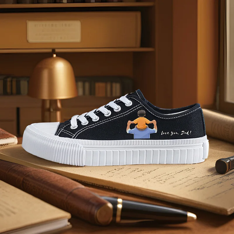 

Women's Sports Shoes, Student Sports Enthusiasts, Spring and Summer Women's Canvas Shoes, Father and Children's High-Top Round-Toe Flats-Soled Breathable Vulcanized Shoes, Digital Printing Women's Shoes