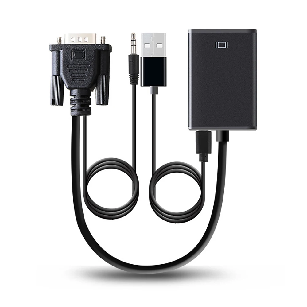 1set High Quality Converter And Converter Cable HD To AV / Av To HD / HD To VGA / VGA To HD / VGA To AV / AV To VGA / VGA To HD